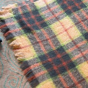 Mohair Hudson’s Bay woven Throw